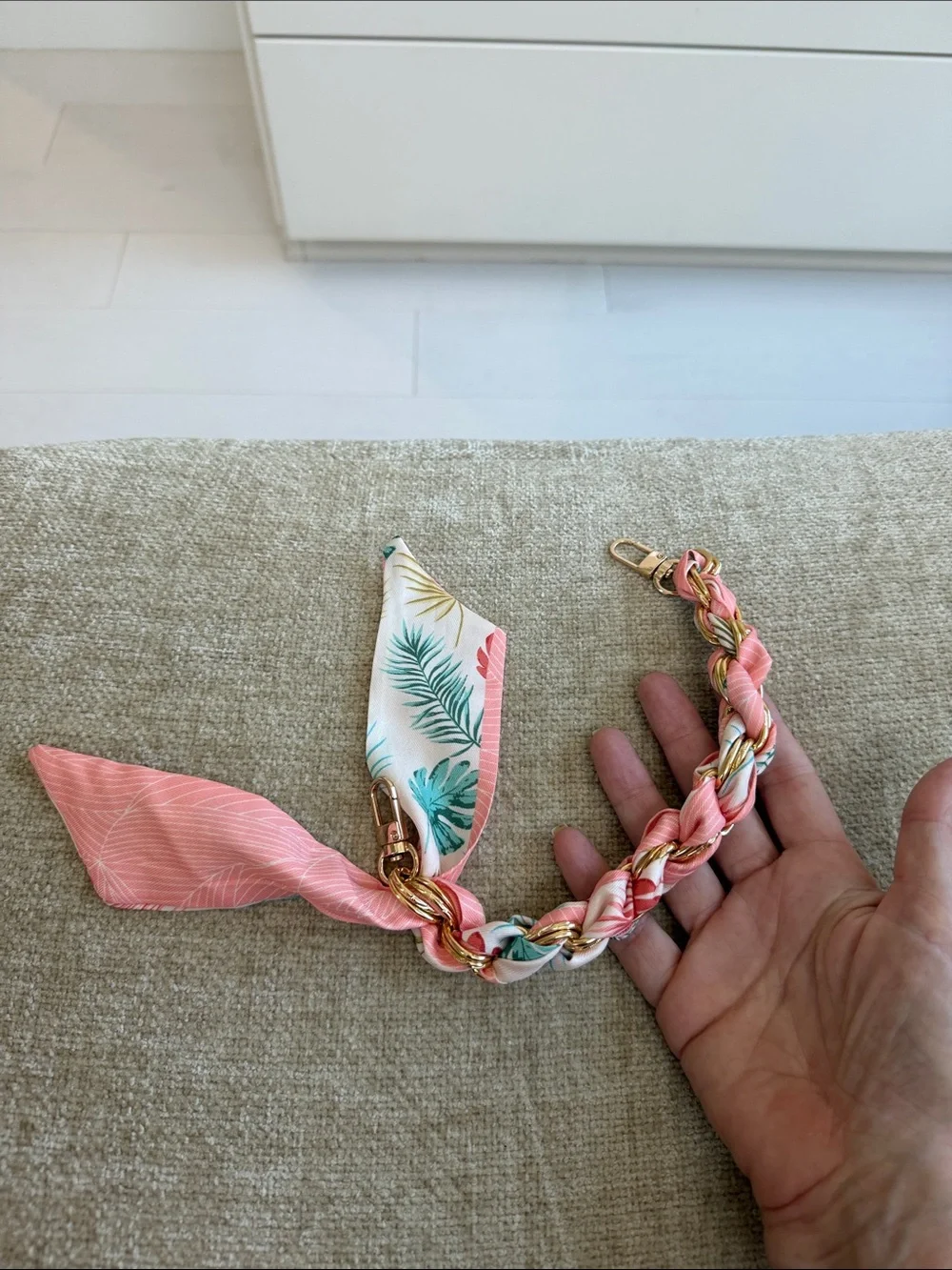 Phone Wrist Strap Cute Fabric Wristlet Strap